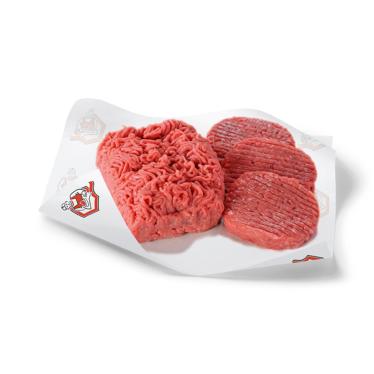 Préparation de viande bovine hachée assaisonnée 5% m.g. (vrac)