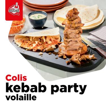 Colis kebab party volaille